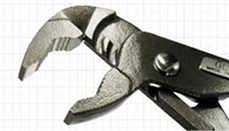 CHANNEL LOCK ChannelLock GL10 - 9.5" GripLock Tongue & Groove Plier -Wise Line Tools Sales Shop 12 GriplockHeadDesign 1