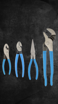 HD-1 CHANNELLOCK® 4-Piece Ultimate Pliers Set - 4/28